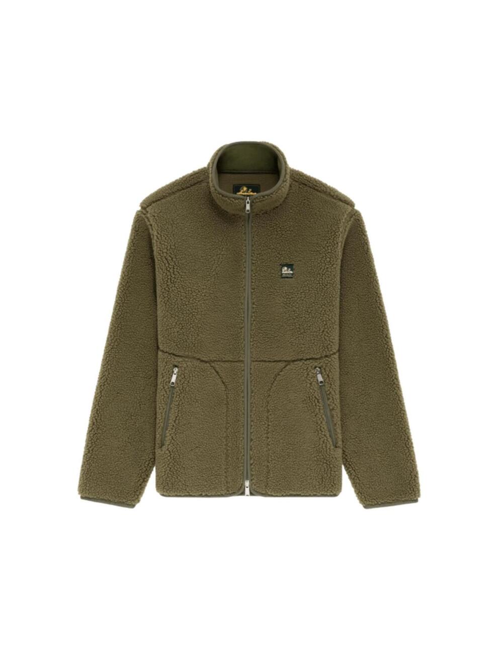 Aimé Leon Dore Unisphere Deep Pile Fleece Jacket Olive • S